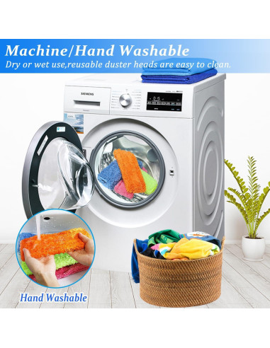 Paquete de 4 Trapeadores de Microfibra HDongany 38.1 cm