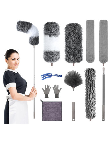 Plumero de Microfibra AULTONG Extensible 254 cm 12 Piezas