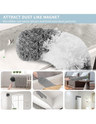 Plumero de Microfibra AULTONG Extensible 254 cm 12 Piezas