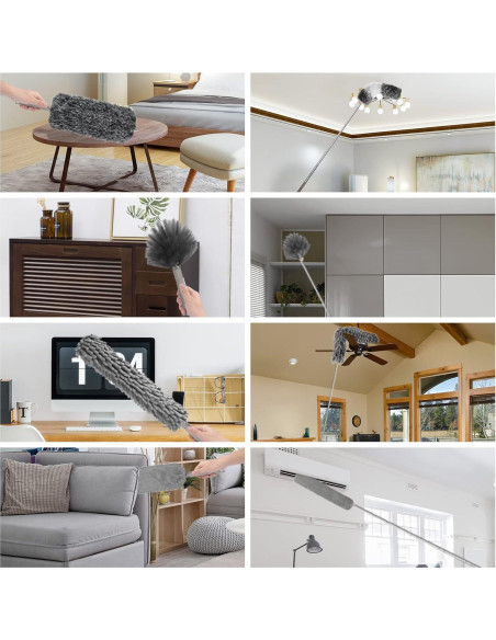 Plumero de Microfibra AULTONG Extensible 254 cm 12 Piezas