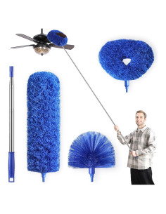 Plumero de Microfibra POIKSHARK con Mango Extensible 38-208 cm