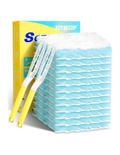 Plumero Electrostatic JOYMOOP con 2 Mangos y 24 Recargas Azules