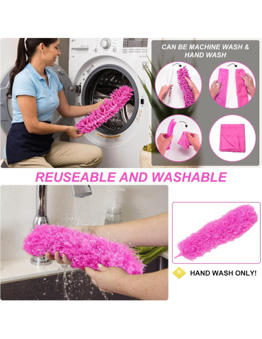 Juego de limpieza CALBEAU 15 piezas con varilla extensible 254 cm