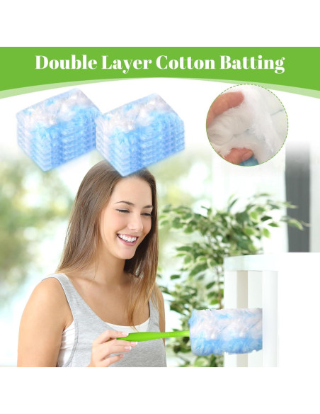 Recargas de Duster LYASILGC 30 Unidades Microfibra Azul