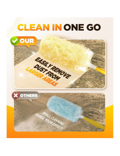 Recargas Duster 30 Piezas Rekopi Amarillo Microfibra 360 2