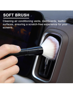 Cepillo de Plumas de Microfibra HDongany para Polvo - Compacto y Ecológico 2