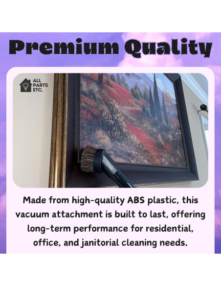 Cepillo Redondo para Aspiradora ALL PARTS ETC. 32mm Suave