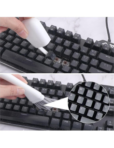 Mini Escoba y Recogedor TIESOME para Limpieza de Grietas 2