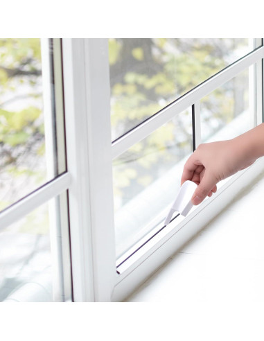 Mini Escoba y Recogedor TIESOME para Limpieza de Grietas