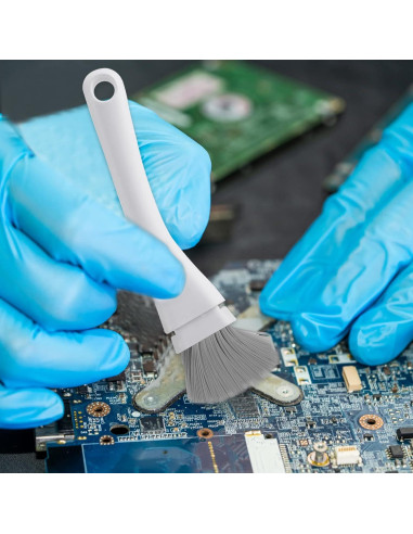 Mini Escoba y Recogedor TIESOME para Limpieza de Grietas