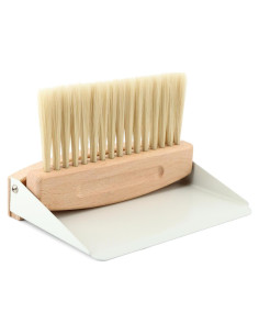 Juego de Mini Cepillo y Recogedor Pilarmuture - Madera, 15.5x10.5cm