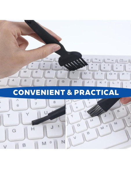 Kit de Cepillos de Limpieza de Teclado Ymapinc 7 PZS ESD-Safe