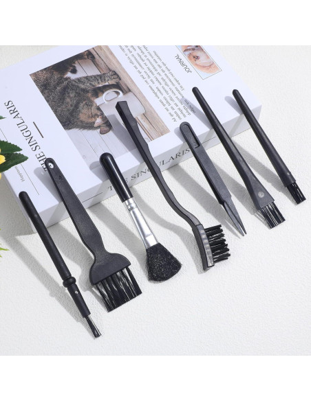 Kit de Cepillos de Limpieza de Teclado Ymapinc 7 PZS ESD-Safe