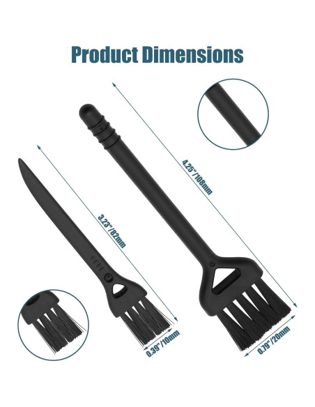 Kit de Cepillos de Limpieza Rierdge 6 Piezas Antiestático