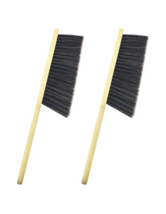 2 Cepillos de Mano PENGJINYU de Madera con Cerdas Suaves