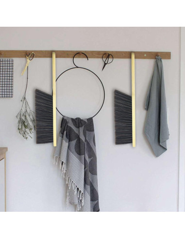 2 Cepillos de Mano PENGJINYU de Madera con Cerdas Suaves