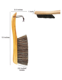 Cepillo de Madera SUPERWASH PLUS con Cerda de Caballo 33cm 2