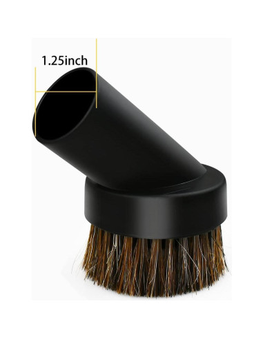 2 Cepillos Redondos para Polvo Yuntop 32mm para Aspiradora