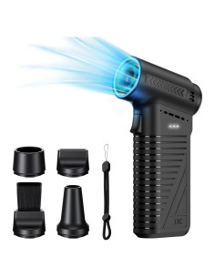 Soplador de Aire Comprimido JJC Eléctrico 105000 RPM Portátil