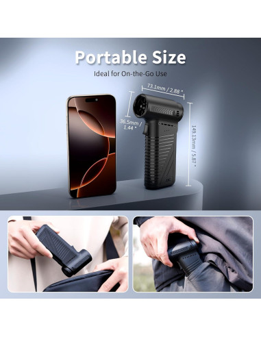 Soplador de Aire Comprimido JJC Eléctrico 105000 RPM Portátil