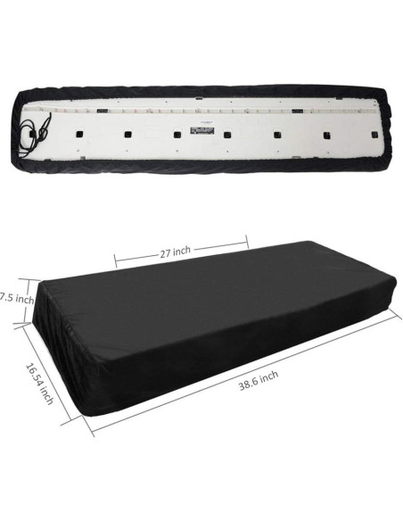 Cubierta de Teclado Musical Ruibo 61 Teclas Impermeable Oxford