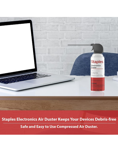 Aerosoles de Aire Comprimido Staples 295 ml - Paquete de 6