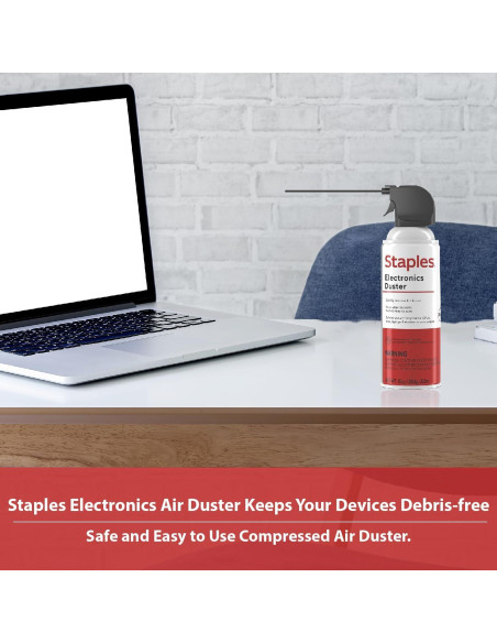 Aerosoles de Aire Comprimido Staples 295 ml - Paquete de 6