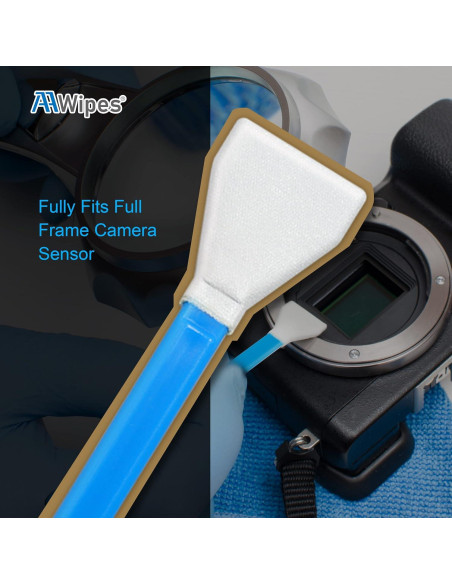 Bastones de Limpieza de Sensores AAwipes 16 mm - 10 Paquetes