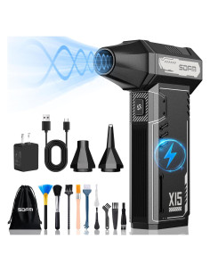 Soplador de Aire Comprimido SDFM X15 - 180,000 RPM Inalámbrico