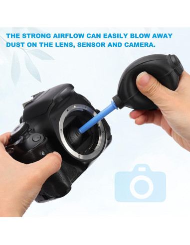 Blower de Aire PATIKIL 5 Pcs para Limpieza de Lentes y Sensores