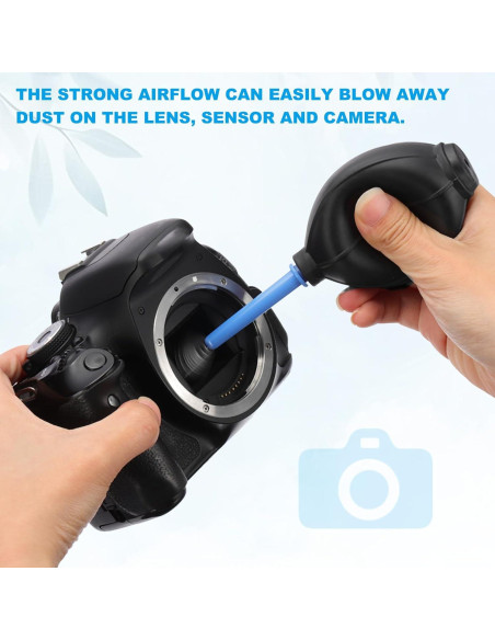 Blower de Aire PATIKIL 5 Pcs para Limpieza de Lentes y Sensores