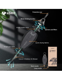 Soplador de Aire VSGO Falcon-S V-B03E para Limpieza de Lentes 2