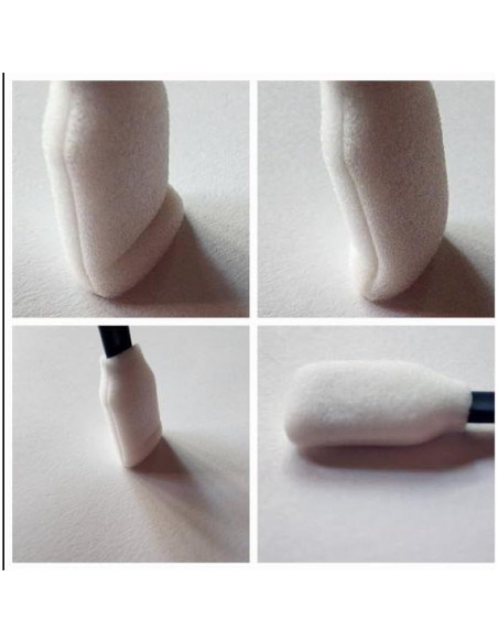 Hisopos de limpieza de espuma Wellgler 100 piezas 128mm