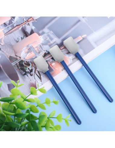 Hisopos de limpieza de espuma Wellgler 100 piezas 128mm