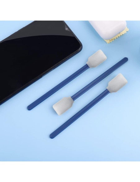 Hisopos de limpieza de espuma Wellgler 100 piezas 128mm