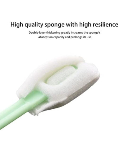 200 Palitos de Limpieza de Espuma Profesional JEPNJPU