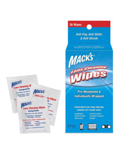 Toallitas de limpieza de lentes Mack - 30 unidades