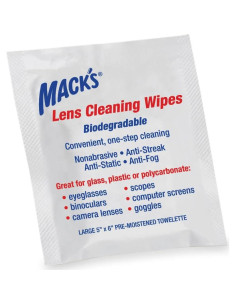 Toallitas de limpieza de lentes Mack - 30 unidades 2