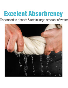 Toalla Chamois River Lake 50.8x40.6 cm 3 Paquetes Absorbente 2