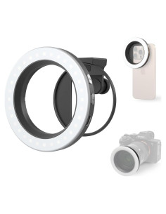 Luz LED de Anillo Bi-Color SmallRig Vibe P30 67mm 3W