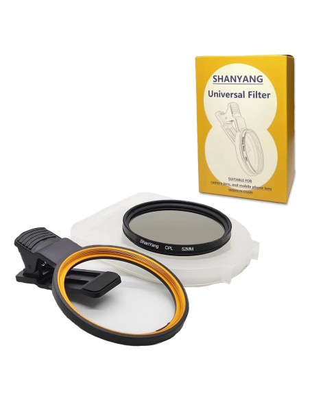 Filtro CPL 52mm DREMECH para Cámara de Teléfono Móvil
