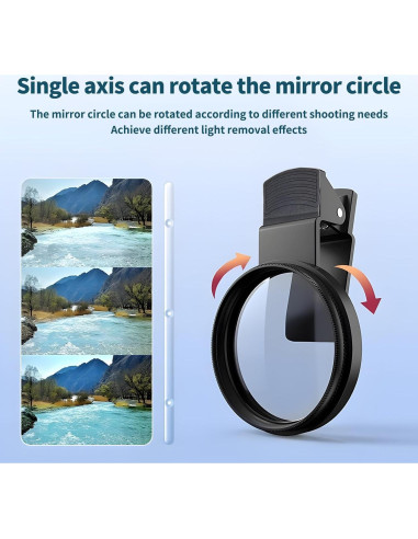 Filtro CPL 52mm DREMECH para Cámara de Teléfono Móvil