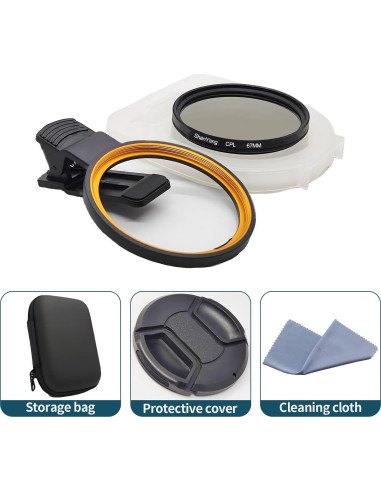 Filtro CPL 67mm DREMECH para Cámara de Teléfono Móvil
