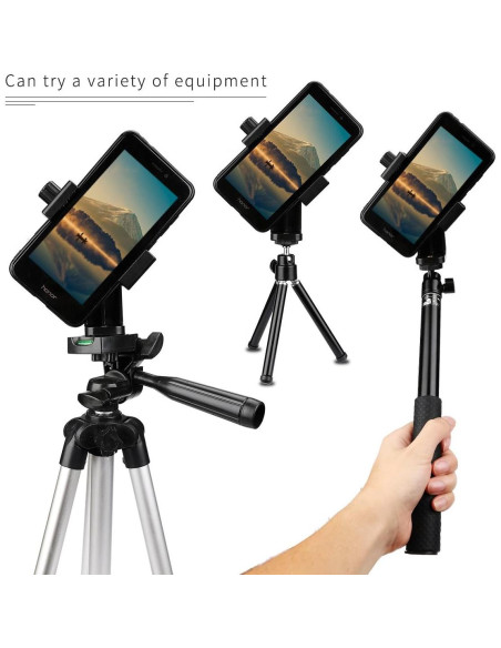 Soporte de trípode AFAITH para teléfono con control remoto