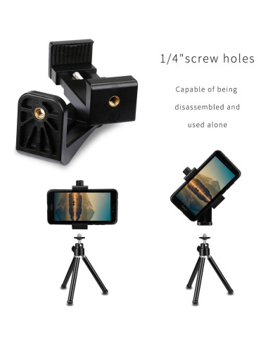 Soporte de trípode AFAITH para teléfono con control remoto