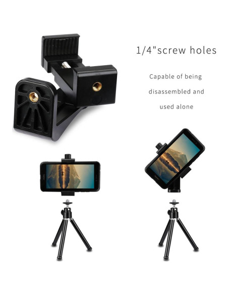 Soporte de trípode AFAITH para teléfono con control remoto