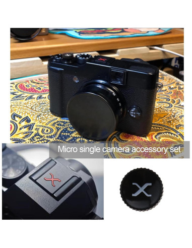 Tapa de zapata caliente y botón de obturador Crear Idea para Fujifilm