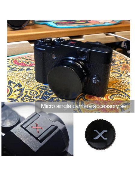 Tapa de zapata caliente y botón de obturador Crear Idea para Fujifilm