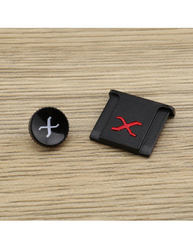 Tapa de zapata caliente y botón de obturador Crear Idea para Fujifilm
