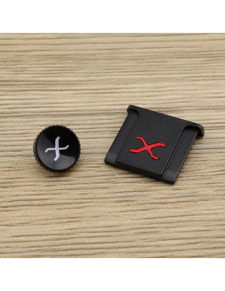 Tapa de zapata caliente y botón de obturador Crear Idea para Fujifilm